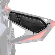 2 Pcs Side Door Bags with Knee Pad, UTV Storage Side Tool Bags with Zippers, Multiple Pockets Organizer Tool, for Polaris RZR PRO XP PRO R Turbo R 2020-2024