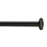 Cambria Premier Complete 30" to 52" Window Curtain Tension Rod in Matte Brown
