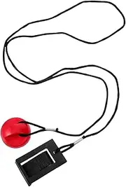 Kisangel Treadmill Emergency Stop Running Machine Safety Sw-Itch Running Machine Stop Magnetic Security Treadmill Safety Tool Treadmills Running Machine Supplies Abs Key Safety