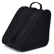 Skate Bags, Great for Roller Skates, Ice Skates, Quad Skates, Inline Black