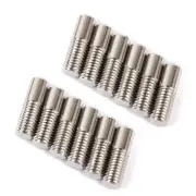 12 Pcs Humbucker Pole Screws Mini Guitar Accessory Home School Guitar Shop