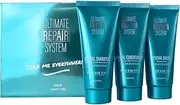 Ultimate Hair Repair System -Deep Conditioning Travel kit -Rejuvenates dry/damaged hair, helps thinning hair includes shampoo, conditioner and mask (set of 3)