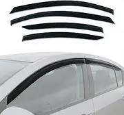 AUSGO Weathershields Compatible with Mazda 3 BL Series Sedan 2009-2013, Weather Shields Window Visors Wind Deflectors Sun Rain Guard 4PCS Set