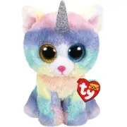 15cm Ty Beanie Boos Colorful Unicorn Plush Big Eye Stuffed Plush Animal Cat Toy