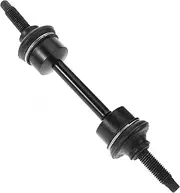 Generic Balance Rod Ball Head Sway Bar Bushing Kit Tie Rod End Sway Bar Link Front Suspension Stabilizer Bar Sway Bar Bushings Front Suspension Kit Front Sway Bar Stabilizer Black Metal