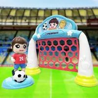在飛比找momo購物網優惠-【GCT 玩具嚴選】電動音效足球小子(桌上足球玩具)