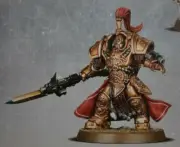 Warhammer 40k Adeptus Custodes Shield-Captain in Allarus Terminator Armour NoS B