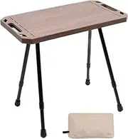 Camping Table - Folding Table | BBQ Party Market Tables | Foldable Picnic | Lightweight Outdoor Desk | Portable Camp Workstation | Indoor Outdoor Utility Tables for Camping Grilling