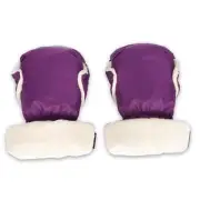 Manito Stroller Hand Muff, Purple