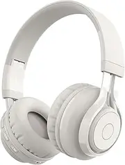Wirel Bt5.3 Headphones 3.5Mm Wired On Ear Headset Cool Children Earphone Adjustable Headband W/Microphone 85Db Limited Volume Safe for Grey