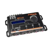 Car Audio DSP 2.4X Digital Crossover and Equalizer 4 Channel Full Digital Sig...