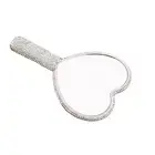 Makeup Mirror Glitter Multipurpose Eyelash Extension Handheld Makeup Mirror