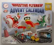 Elf On The Shelf Festive Flyers Advent Calendar 24 Days Of Surprise NIB Xmas New