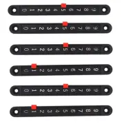 6Pcs Soccer Tabletop Scoreboard Snooker Score Board Scorer Pointers and4607