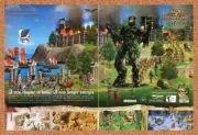 Age Of Mythologies PC The Titans Original 2004 Ad Authentic Video Game Promo