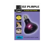 URS 60 Watt OZ Purple Night Heat Globe Bulb for Reptiles, Snakes, Lizards