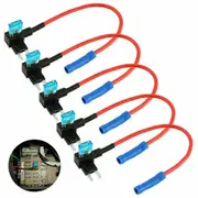 Ozoffer 1Set Low Profile Add A Circuit Fuse Tap Car Mini Micro Blade Fuse Box Holder 12V