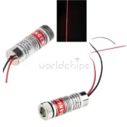 5PCS 650nm 5mW Red Laser Line Module Focus Adjustable Laser Head 5V Laser Module