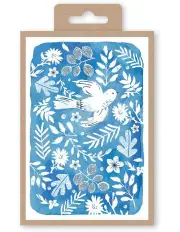 [Simson] Note Cards Box of 10 in Light Blue
