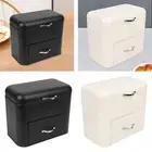 Bread Box Multiuse Bread Bin Holder for Kitchen Counter Baked Goods Cookies