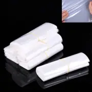 100/200PCS POF Heat Shrink Bag Wrap Film Clear Packaging Seal Shrinkable Packing