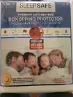 Sleep Safe Full Box Spring Protector Premium Bed Bug protection, Waterproof. NEW