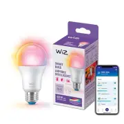 60W A19 LED Smart Light Bulbs - Connects to Your Wi-Fi - E26 Smart Bulb -