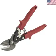 10 Inch Alloy Steel Left Offset Snips Perfect for Sheet Metal Cutting