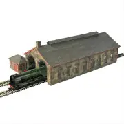 Bachmann 44-0157 Scenecraft Two Road Stone NER Engine Shed OO Gauge
