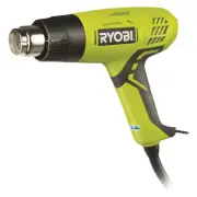 Ryobi 2000W Corded Heat Gun Two Speed Fan Switch Enables Dual Temperatures
