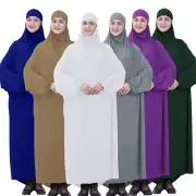 Overhead Caftan Burqa Kaftan Islam Hijab Abaya Muslim Khimar Prayer Dress Niqab
