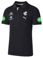 Carlton Blues 2025 AFL Ladies Team Polo Shirt Sizes 8-18 BNWT