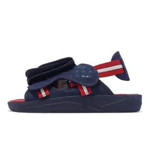 【NIKE 耐吉】涼鞋 Jordan LS Slide PSG 男鞋 藍 紅 聯名 可拆式小包 拖鞋(DJ2992-400)