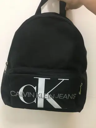 Calvin Klein jeans CK 後背包 書包 背包 休閒包 布包 尼龍包 黑色 正品 男生 女生 中性 正品 美國代購 輕量包 中學生 包包