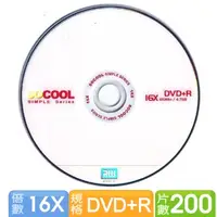 在飛比找PChome24h購物優惠-SOCOOL DVD+R 16X 200片裝