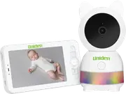 Uniden BW6181R -Super HD 5” Smart Baby Camera / Monitor with Smartphone Access and Customisable Animated Night Light