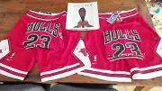 97-98 Michael Jordan Nike NBA Chicago Bulls XL Short pants + jerseys + book BULK