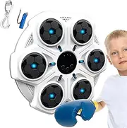 Gmokluytw Music Boxing Machine | Smart Wall Music Punch Box Machine - Electronic Workout Equipment, Boxing Music Workout Machine, Wall Boxing Punching Pad for Adults