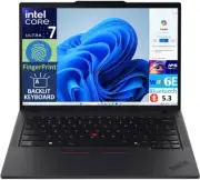 Lenovo T14 Gen 5 14" Laptop 1920x1200 Intel Core Ultra 7 155U 16GB 1TB SSD W11H