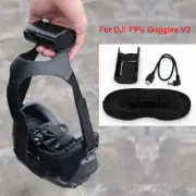 30cm Charging Cable+Battery Case+Storage Pad Sets for DJI FPV Combo Goggles V2 G