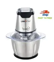 Electric Mini Food Chopper Food Processor Onion Vegetable Garlic Chopper 1.2 L