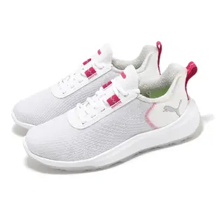 Puma 彪馬 高爾夫球鞋 Fusion Crush Sport Wmns 女鞋 白 粉紅 防水鞋面 運動鞋 30973501