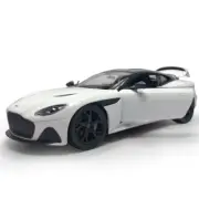 1/24 Aston Martin DBS Superleggera Model Car Diecast Toy Cars Collection White
