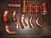 ProPress LIKE Press FITTINGS/SLEEVES/ELBOWS ETC LOT OF 12 MISC READ DESCRIPTION