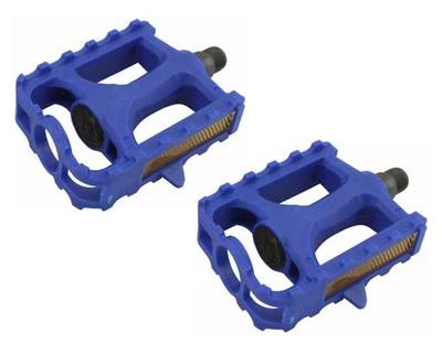 M.T.B Pedals 861 1/2" BLUE bmx bicycle pedal.road bicycle pedal PLASTIC 1/2