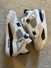Jordan 4 Retro Military White Grey Black Comfortable Men's Shoes DH6927-111