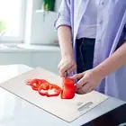 Ti Cutting Board Double Sided Cutting Mat Chopping Board For Meat Bread Veg GR