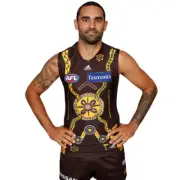 2021 Hawthorn Mens Indigenous Guernsey