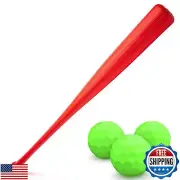 GoSports LotBall Backyard Baseball Bat and Ball Set - Plastic Baseball Game f