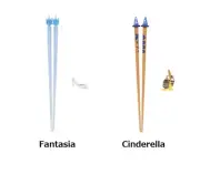 Tokyo Disney Resort Limited Chopsticks & Chopstick Rests Cinderella Fantasia